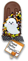 Peanut Butter Popsicle - Halloween